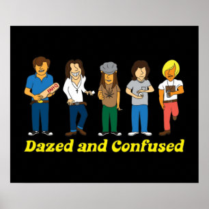 Poster Azul e confuso