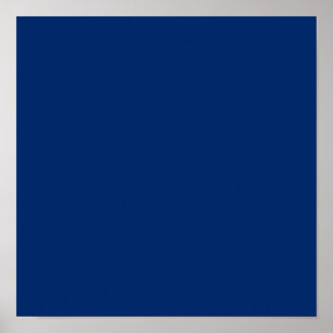 Pôster Azul EUA