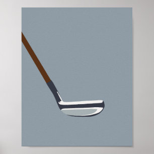 Poster Azul Golfe