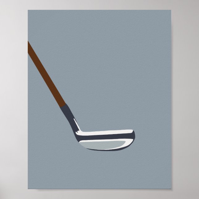 Poster Azul Golfe (Frente)