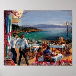 Pôster Azul Infinito