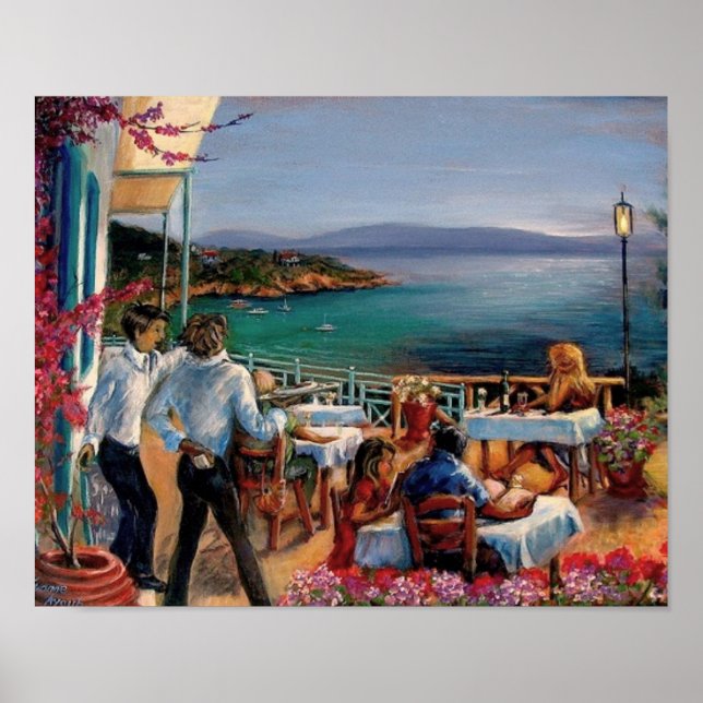 Pôster Azul Infinito (Frente)