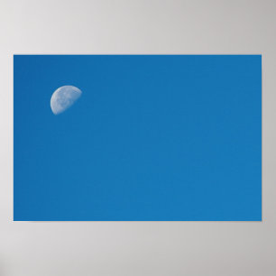 Poster Azul-Lua