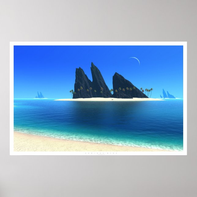 Pôster Azul sem fim (Frente)