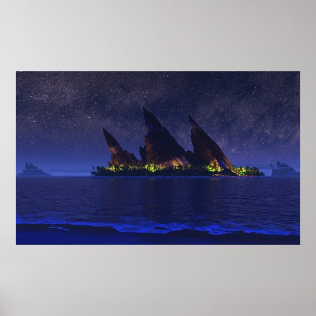Poster Azul Sem Fim (Starlight) (Frente)
