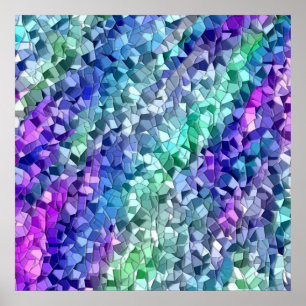 Pôster azulejo Abstrato