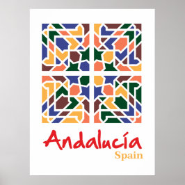 Poster Azulejos Andaluzes 1