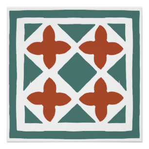 Pôster Azulejos Andaluzes 15
