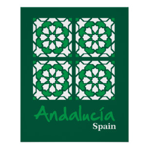 Pôster Azulejos Andaluzes 2