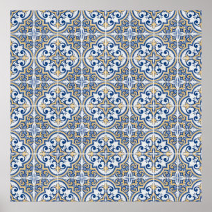 Pôster Azulejos cerâmicos