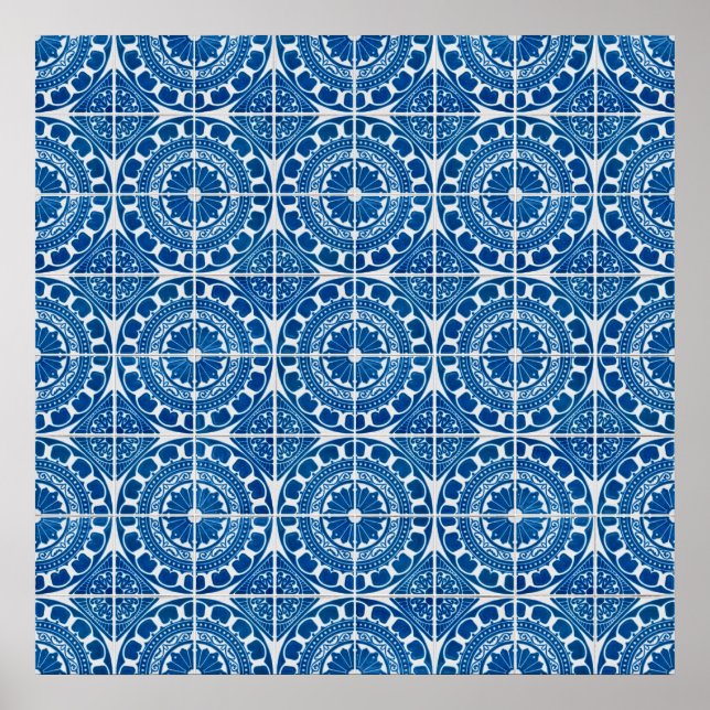 Pôster Azulejos cerâmicos (Frente)