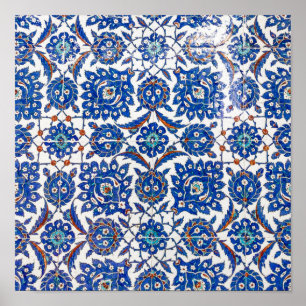 Pôster Azulejos de Iznik