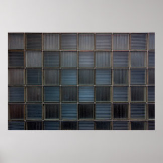 Poster Azulejos de vidro de fundo