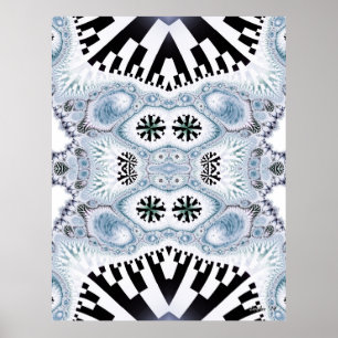 Pôster Azulejos gelados