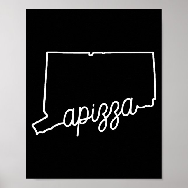 Poster Azza New Haven Zza Award Winning Tomato E Connecti (Frente)