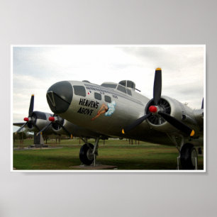 Poster B-17 Arte Do Nariz