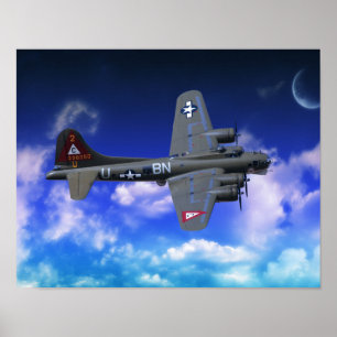 Poster B-17 Flying Fortress