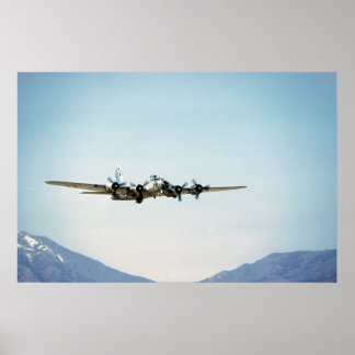 Poster B-17 Fortaleza Voadora