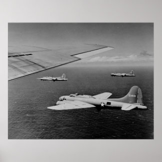 Poster B-17 Fortalezas Voadoras