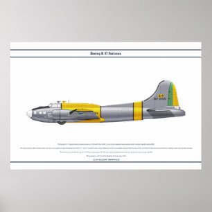 Pôster B-17G Brasil 1