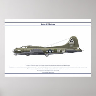 POSTER B-17G EUA 324BS 1