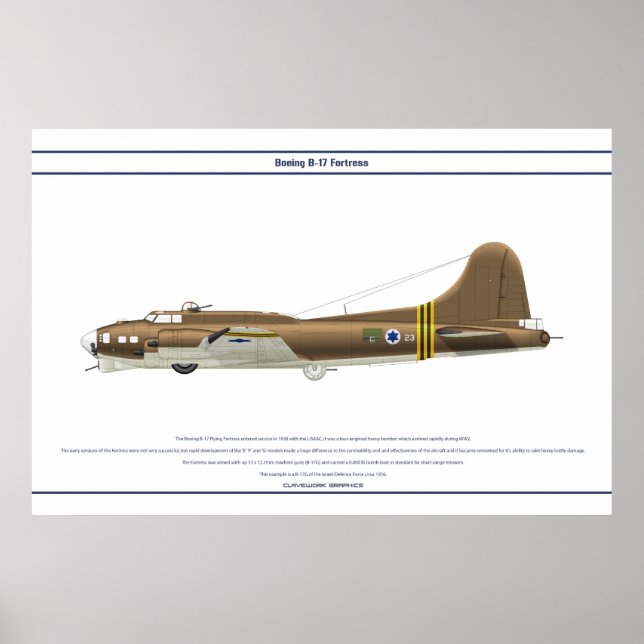 Poster B-17G Israel 1 (Frente)