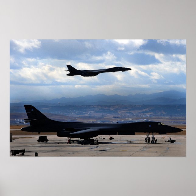 Pôster B-1 Lançadores (Frente)