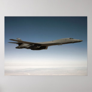 Poster B-1B Aeronaves de lança