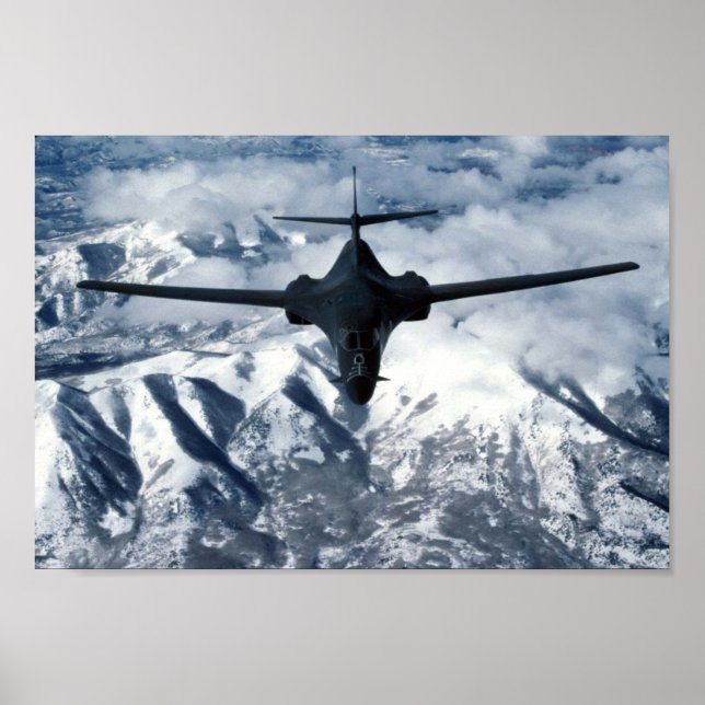 Poster B-1B Aeronaves de lança (Frente)