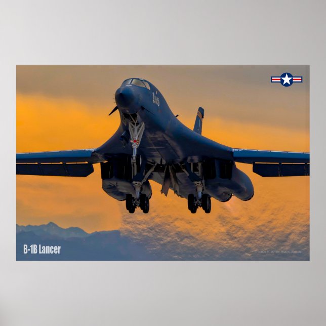 POSTER B-1B LANCER (Frente)