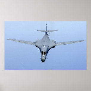 Poster B-1B Lancer Aircraft