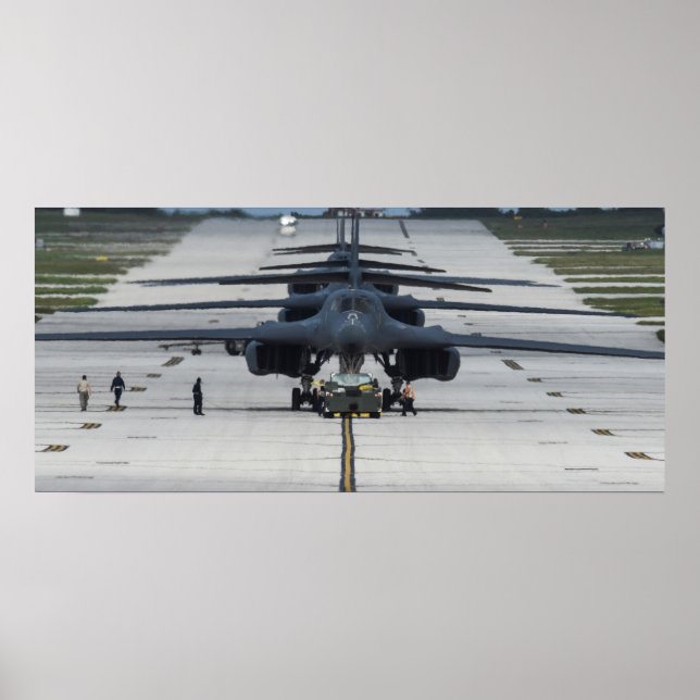 Poster B-1B Lancer Aircraft (Frente)