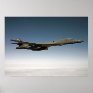 Pôster B-1B Lancer com Sniper Pod