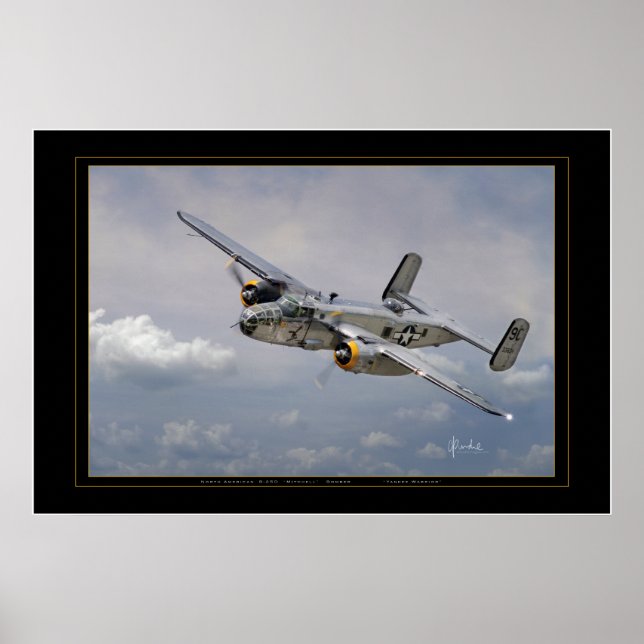 Poster B-25 Yankee Warrior (Frente)