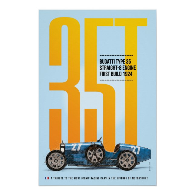 Pôster B 35T Tribute (Frente)