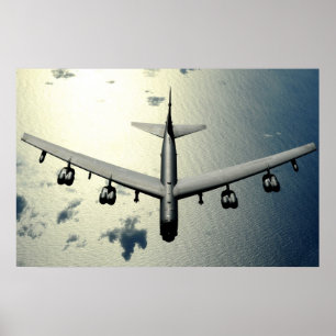 Poster B-52 Aeronave de proteção