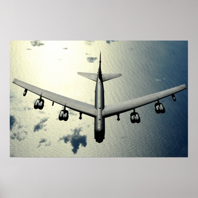 Poster B-52 Aeronaves de Estratofortaleza (Frente)