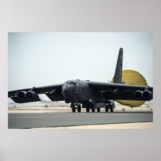 Poster B-52 Aeronaves de Estratofortaleza (Frente)