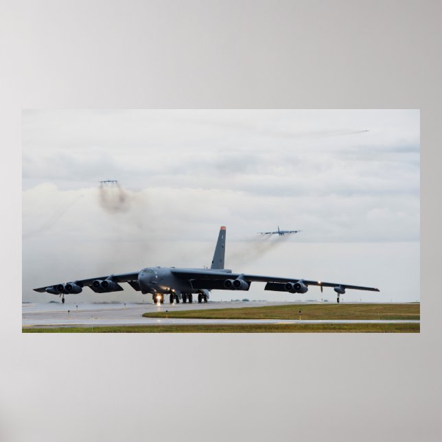 Poster B-52 Aeronaves de Estratofortaleza (Frente)
