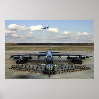 Pôster B- 52 Esttratofortaleza