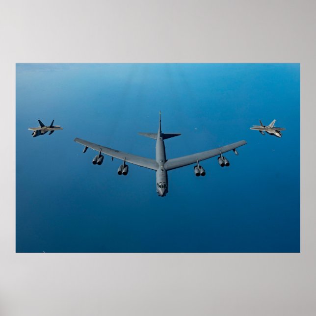 Poster B- 52 Esttratofortaleza (Frente)
