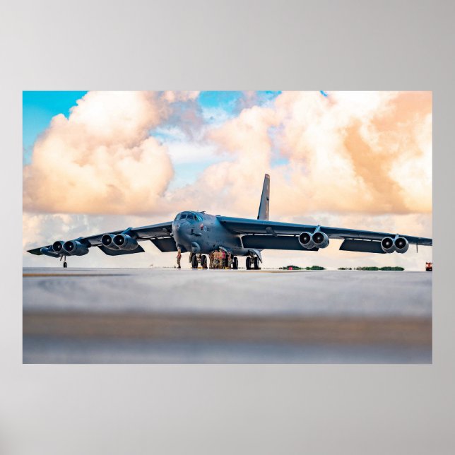 Poster B- 52 Stratofortress Twilight (Frente)