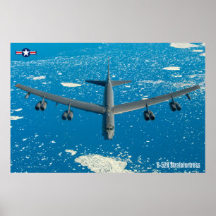 POSTER B-52H ESTRATOFORTRESS