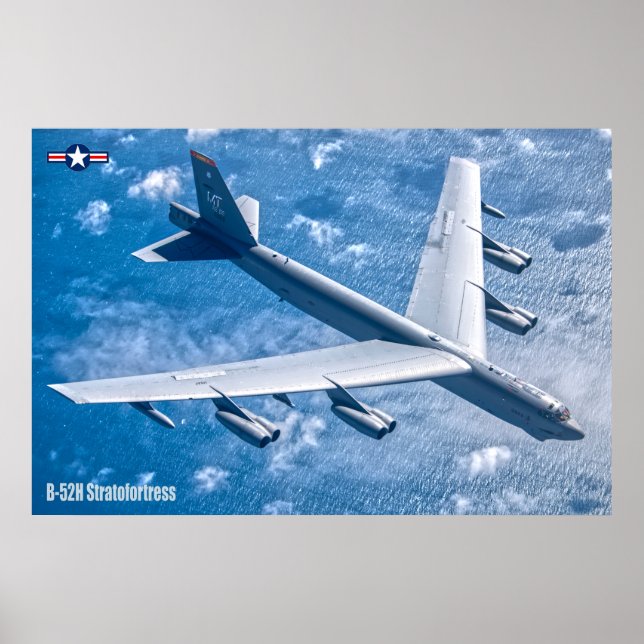 POSTER B-52H ESTRATOFORTRESS (Frente)