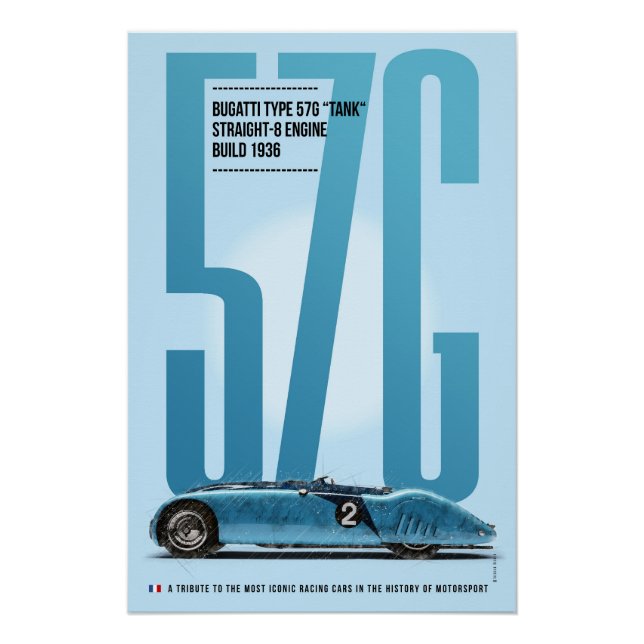 Pôster B 57G Tribute (Frente)