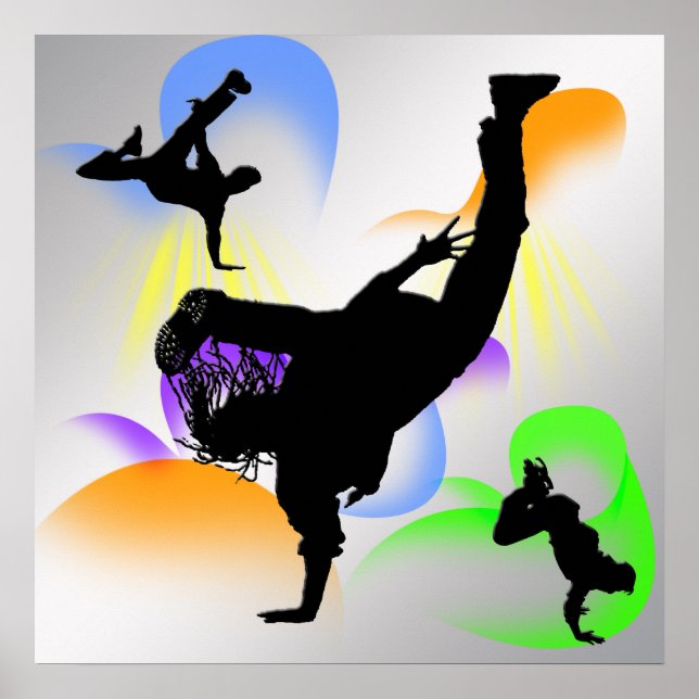 Poster B-Boying (Frente)