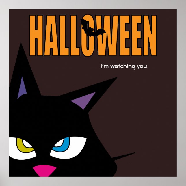 Poster B-CAT Halloween (Frente)