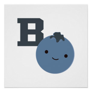 Pôster B é para Blueberry