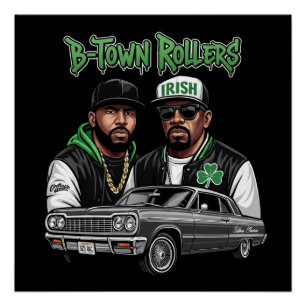 Pôster B-Town Rollers