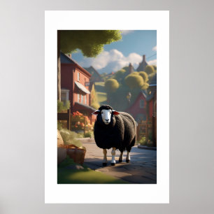 Poster Baa Baa Black Sheep